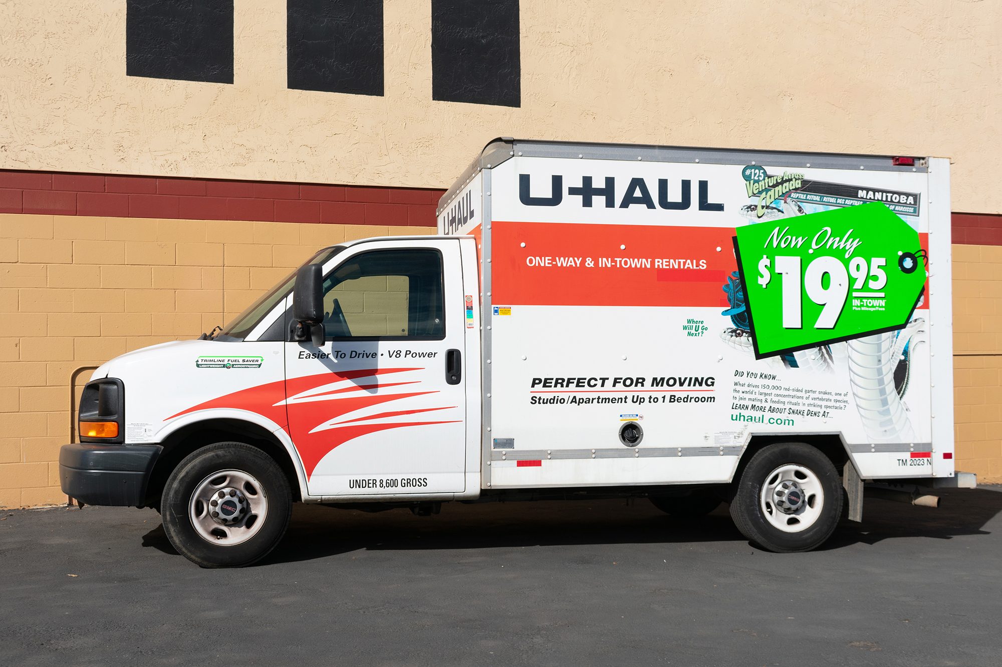 U-Haul Truck Rentals at StorageBlue Image for Top Navigation Menu