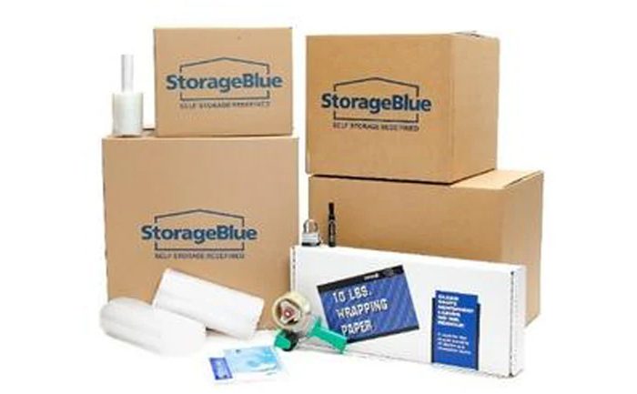 Photo of StorageBlue Supplies for top navigation menu.